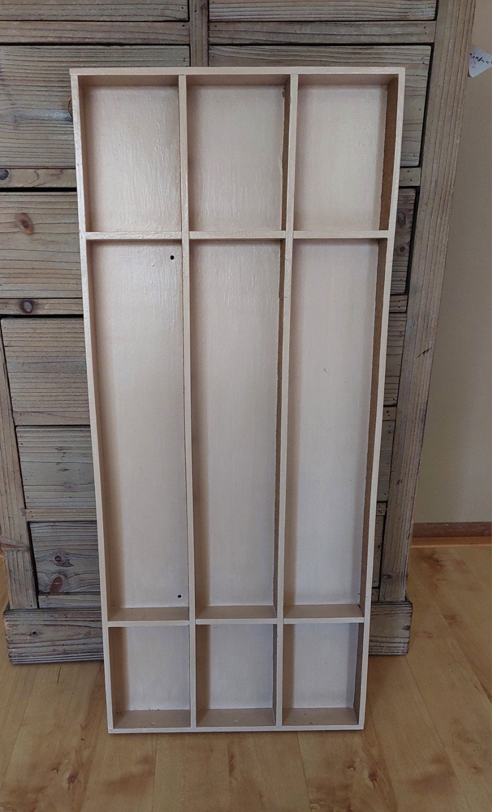 Houten vakkenkast / sorteerbak / 'letterbak', Huis en Inrichting, Ophalen, Gebruikt, Hout