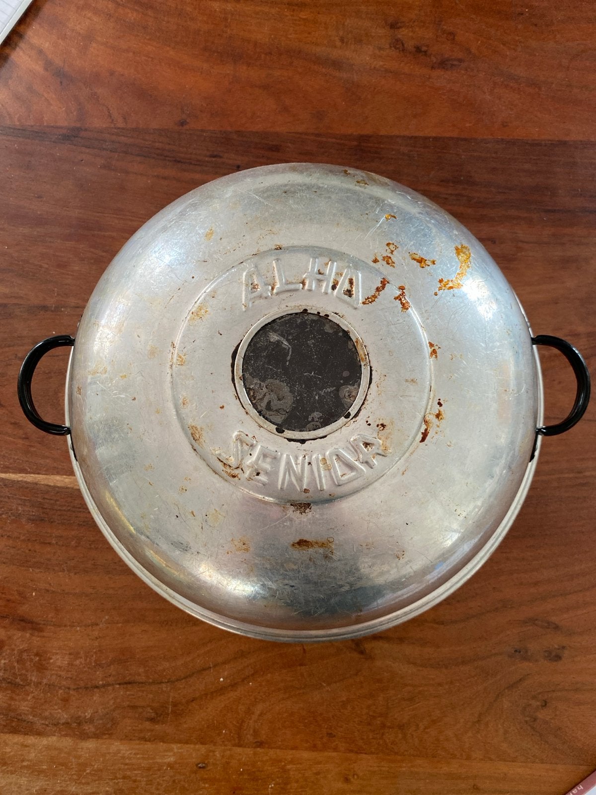 Vintage Alho Senior WonderPan - Aluminium, Huis en Inrichting, Zilver, Ophalen of Verzenden, Metaal, Overige merken