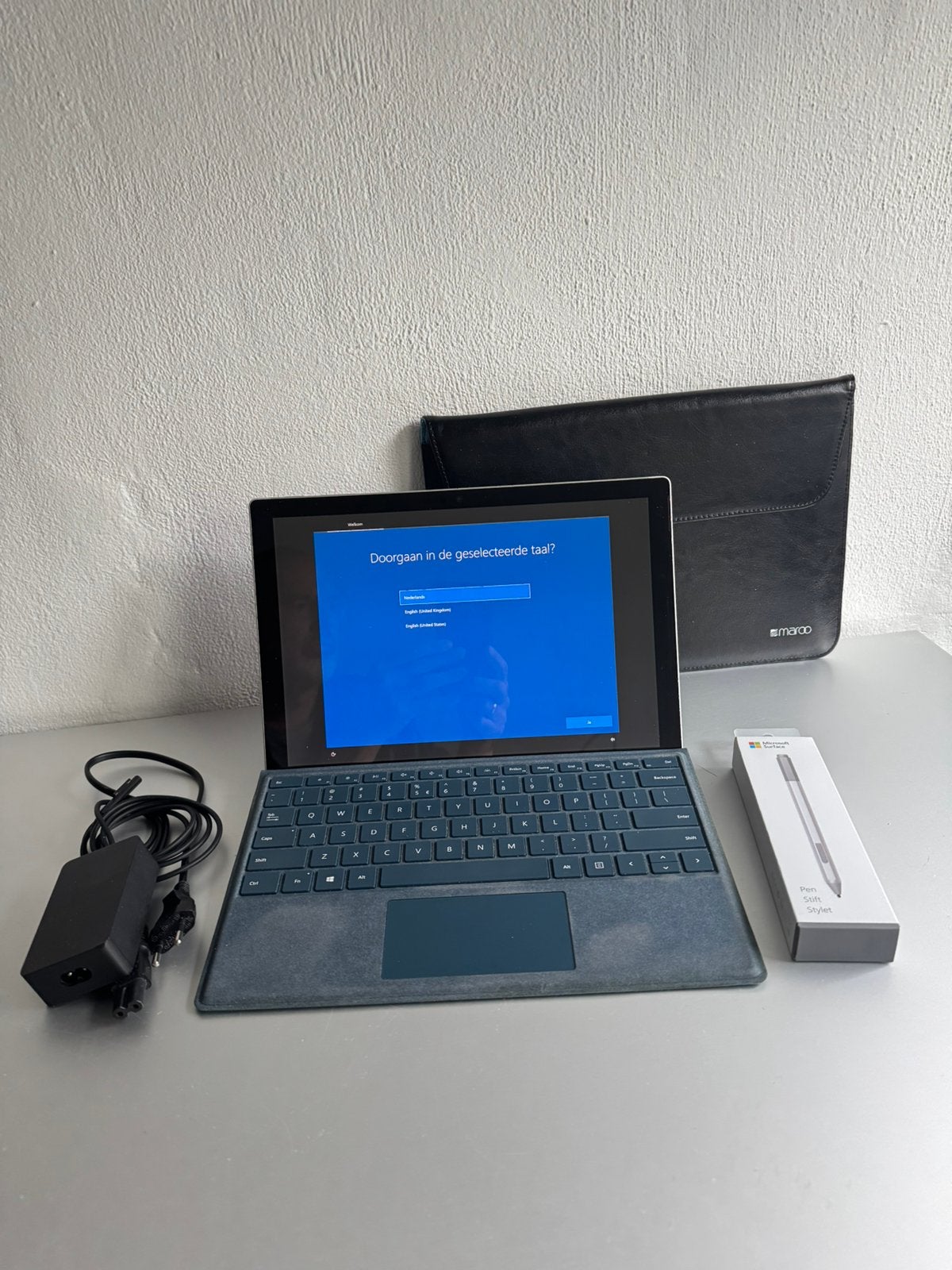 Microsoft Surface Pro 5 i5 8GB ram 256GB SSD Toetsenbord, 12 inch, Ophalen of Verzenden, Wi-Fi, 256 GB