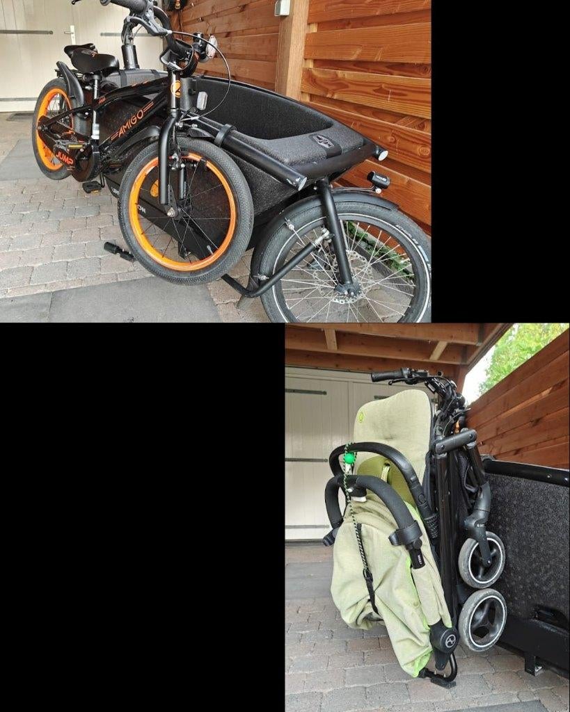 BakfietsBuddy 2 – neem kinderfiets, step of buggy veilig mee, Ophalen of Verzenden, Nieuw