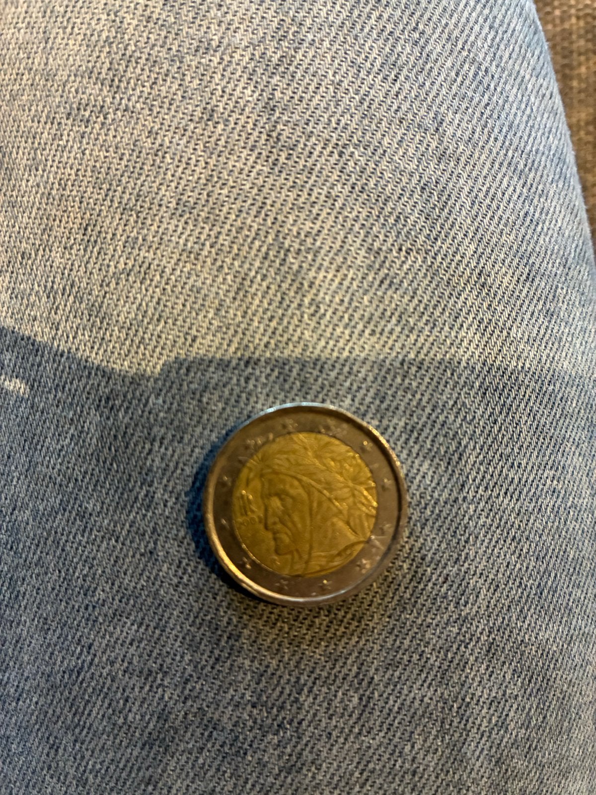 Zeldzame 2 euro munt Italië 2002, Ophalen, Italië, 2 euro, Losse munt