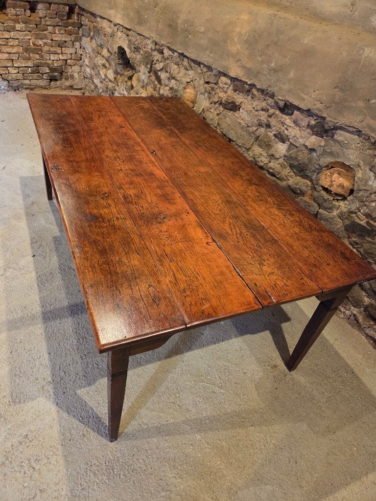 Franse boerentafel, Ophalen