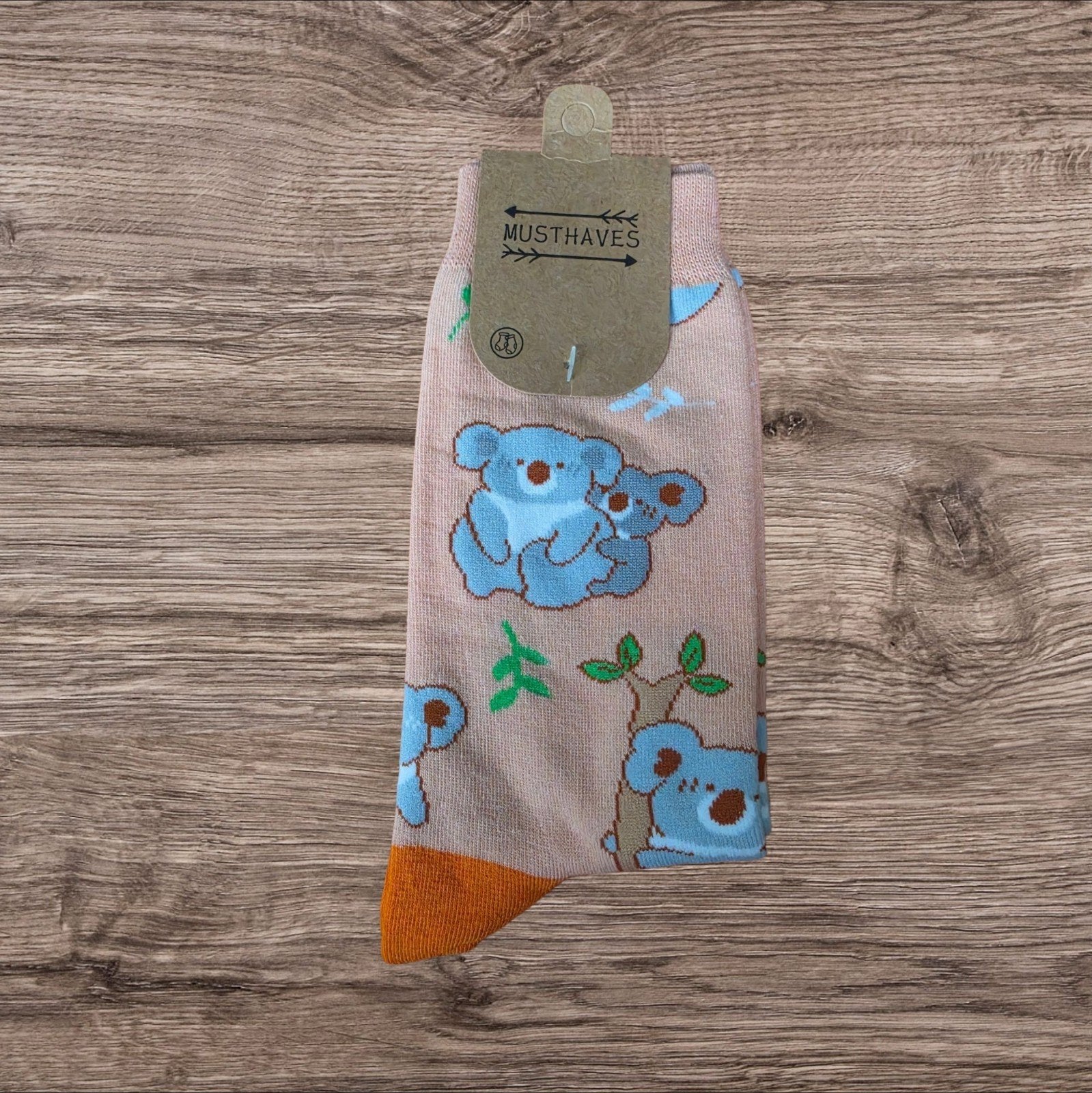 Leuke sokken met koala of koeienprint - Nieuw!, Sokken en Kniesokken, Maat 35 t/m 38, Onbekend, Nieuw