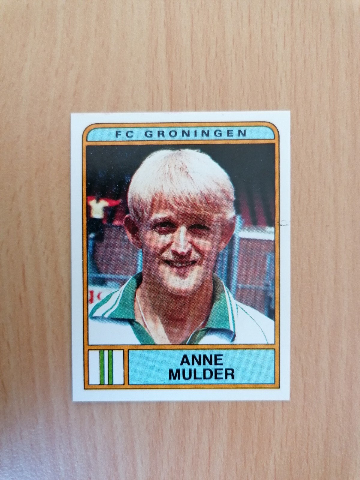 Panini Voetbal 84 #147 Anne Mulder., Ophalen of Verzenden, Zo goed als nieuw, Ajax, Poster, Plaatje of Sticker