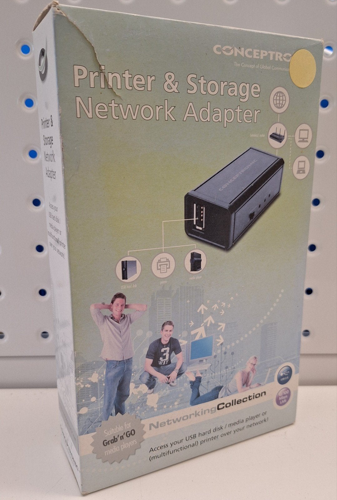 Conceptronic Printer & Storage Netwerk Adapter, Ophalen of Verzenden, Nieuw, Extern, Conceptronic