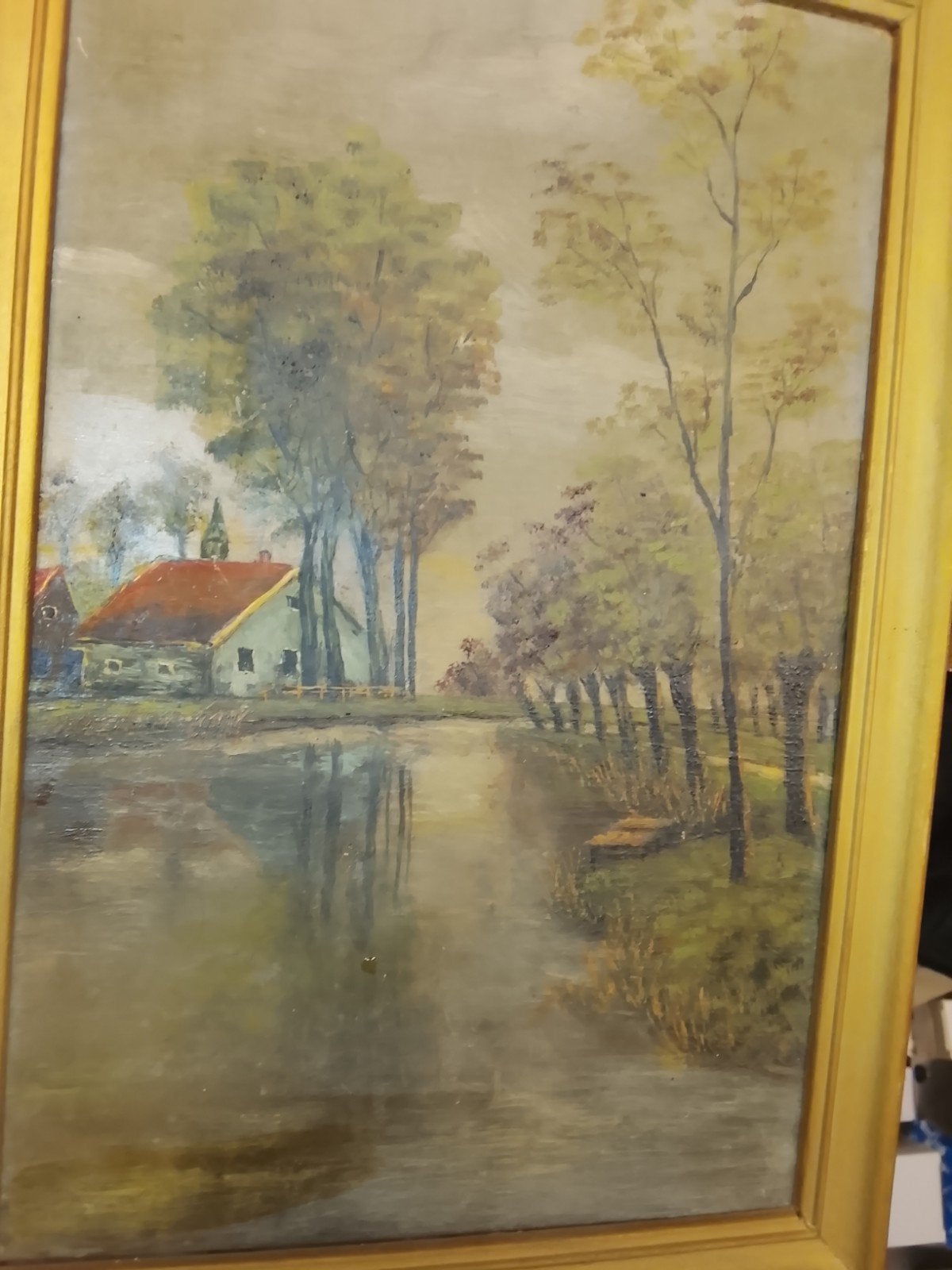 oud schilderij, Ophalen of Verzenden