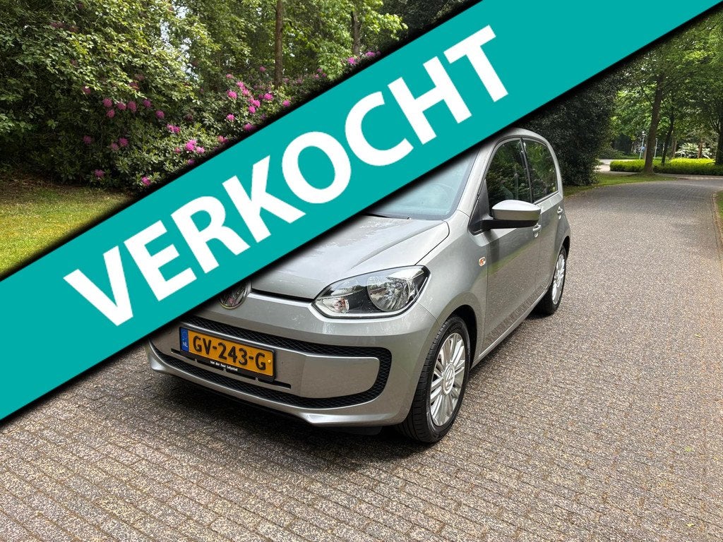 Volkswagen Up! 1.0 move up! BlueMotion Automaat / Carplay /, Stof, Gebruikt, USB, Origineel Nederlands