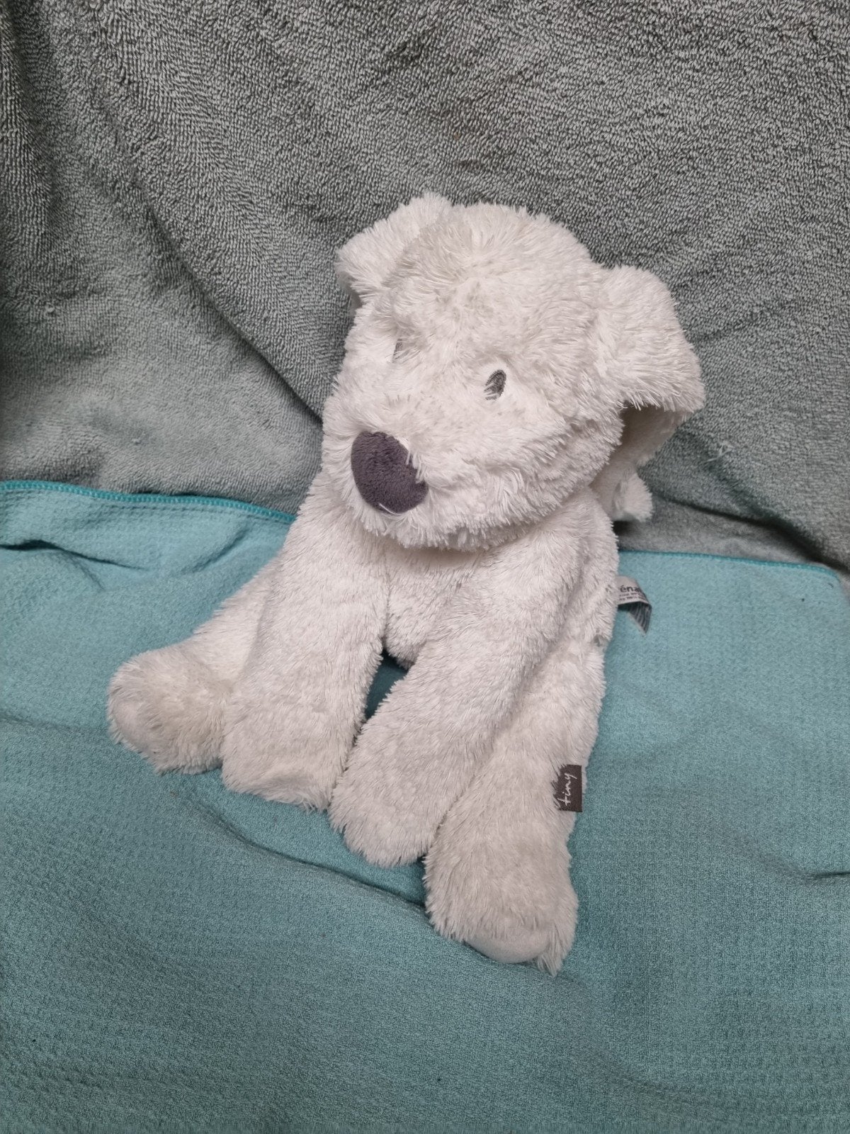 Prenatal witte knuffel nr 23, Ophalen of Verzenden, Zo goed als nieuw, Overige typen