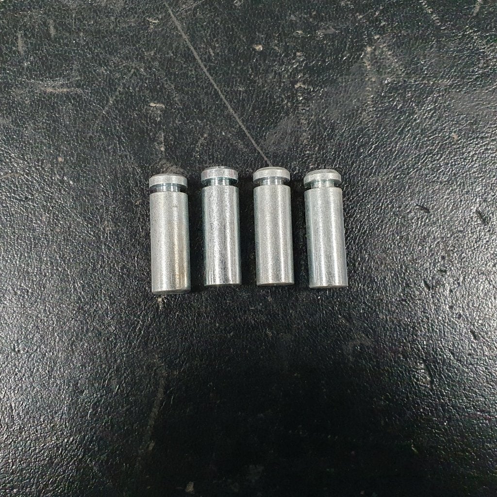 4x Almawood metalen schappendragers, plankendragers, legbor, Niet ingevuld, Gebruikt, Niet ingevuld, Niet ingevuld