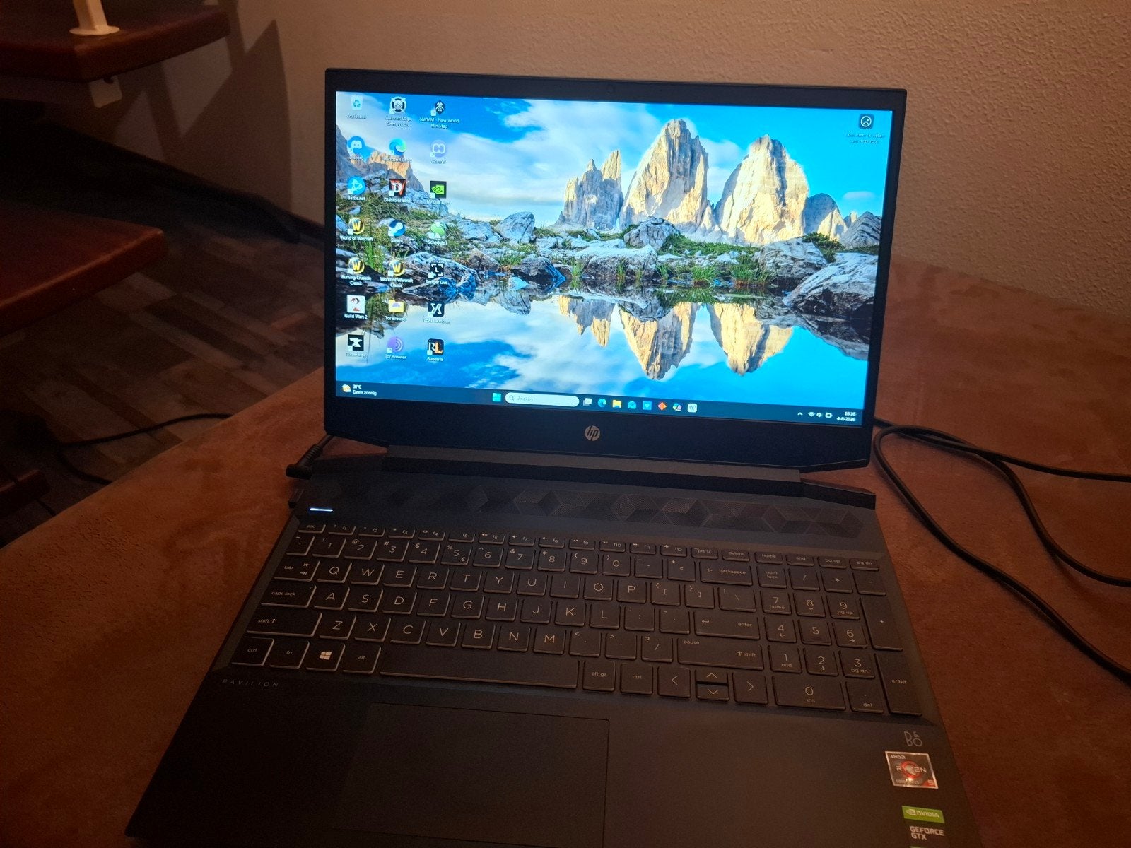 HP Pavilion Gaming Laptop - Krachtige Prestaties, Ophalen, Met videokaart, 2 tot 3 Ghz, 8 GB