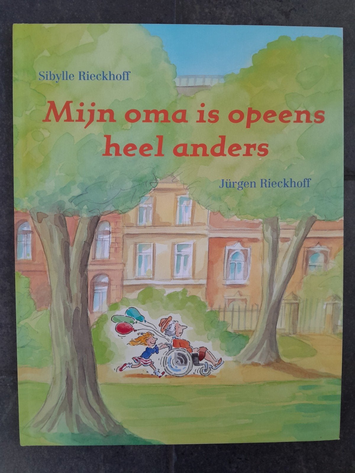Mijn oma is opeens heel anders ~ ziek zijn familie uitleg, Ophalen of Verzenden, Zo goed als nieuw, Sibylle Rieckhoff, Prentenboek