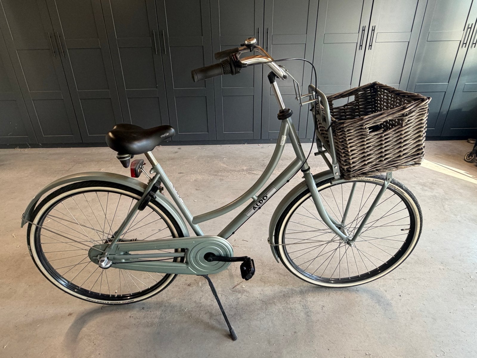 Aldo Cargo Fiets 28 inch met mand en versnellingen, Fietsen en Brommers, Versnellingen, Trommelrem, Ophalen, Overige merken