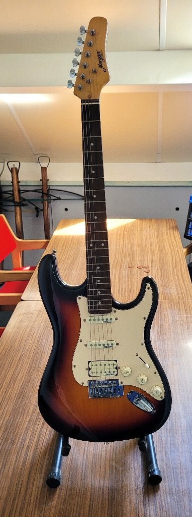 Elektrische gitaar (Morgan Legend), Ophalen, Gebruikt, Solid body, Overige merken
