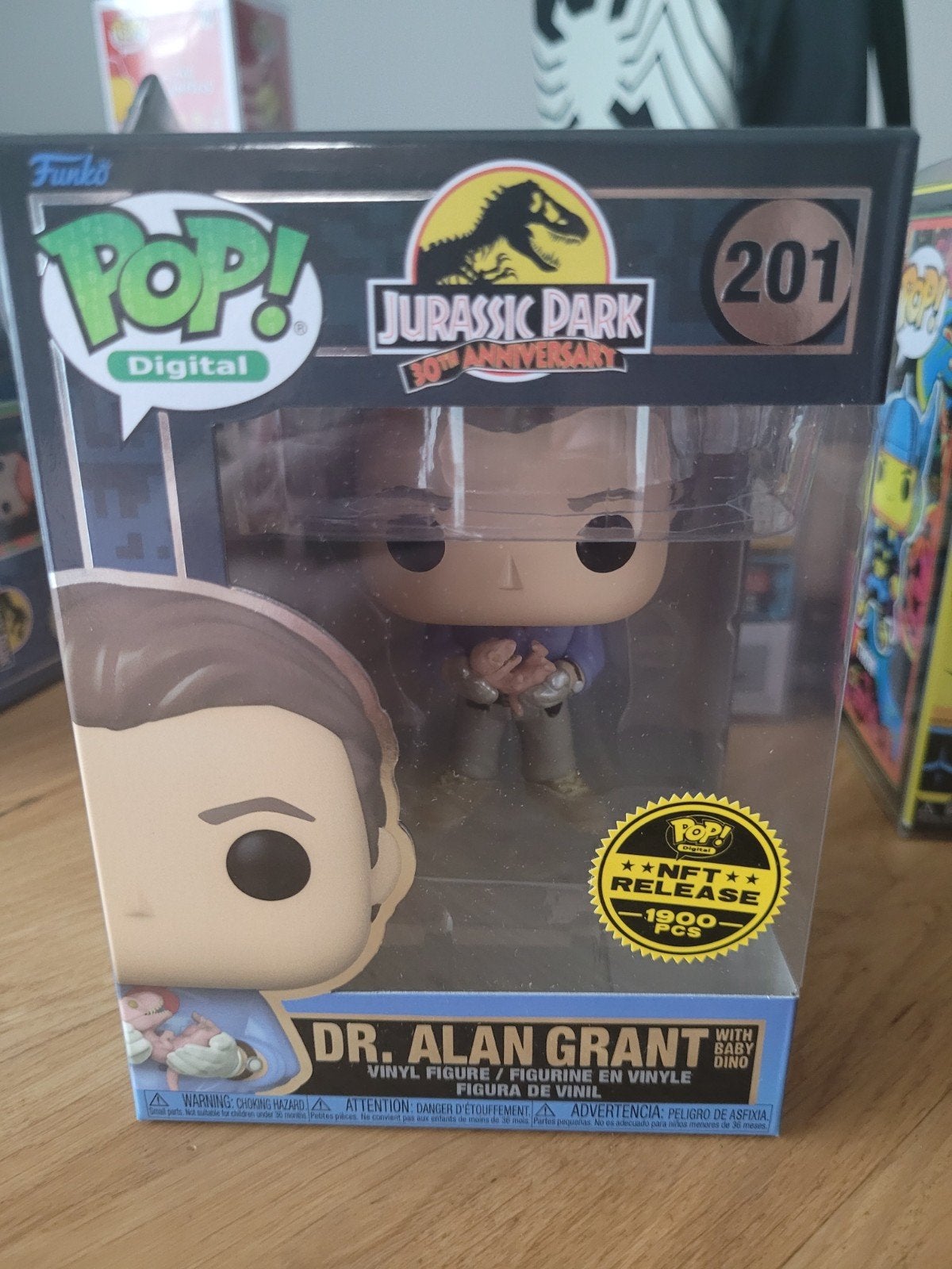 Funko Pop! Dr. Alan Grant Jurassic Park 30th Anniversary, Kinderen en Baby's, Speelgoed | Actiefiguren, Ophalen of Verzenden, Nieuw