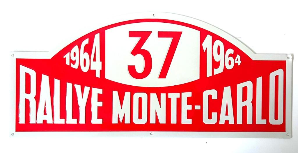 Rally Monte-Carlo rallyschild, Verzenden, Zo goed als nieuw, Auto's