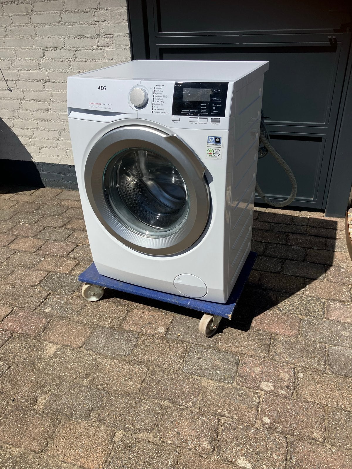 AEG 6000 SERIES LAVAMAT ProSense Technology 8kg Wasmachine, Witgoed en Apparatuur, Wasmachines, Ophalen, Gebruikt, Voorlader, Kort programma