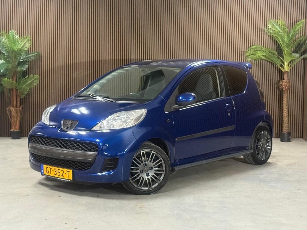 Peugeot 107 1.0-12V XS (bj 2006, automaat), Auto's, Automaat, Stof, Gebruikt, 68 pk