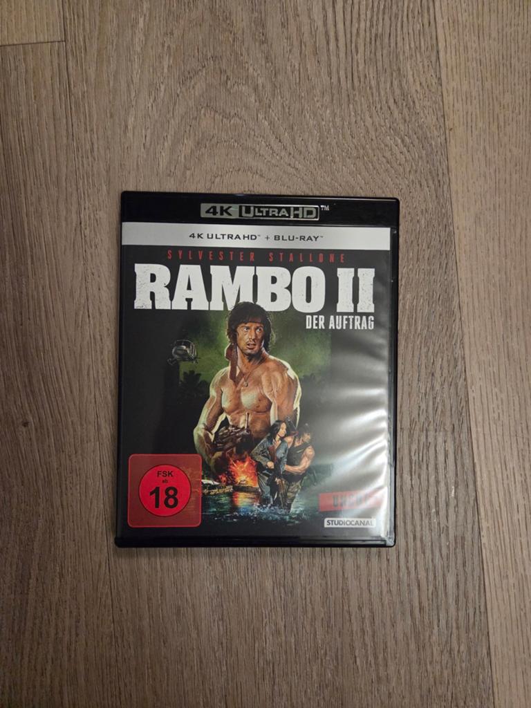 Rambo 2 4K, Ophalen of Verzenden, Zo goed als nieuw, Actie