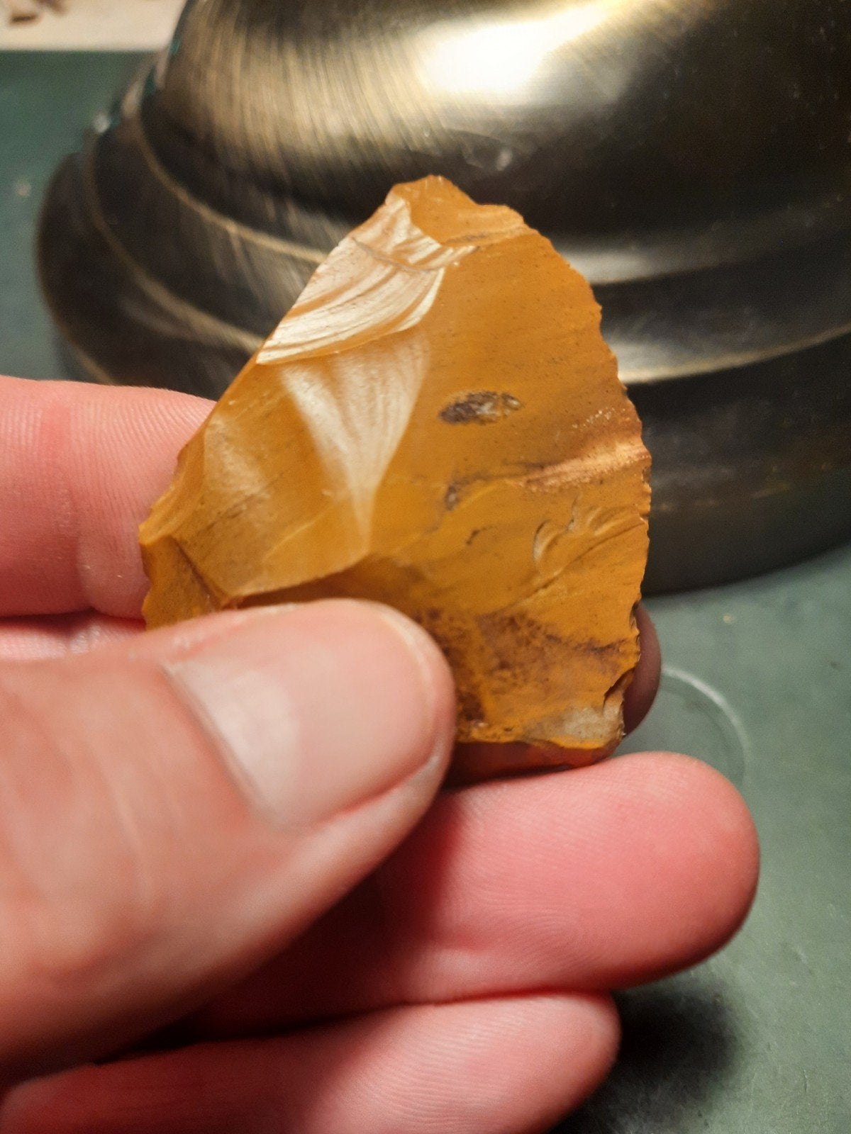 Vuistbijl biface, Verzamelen, Ophalen of Verzenden