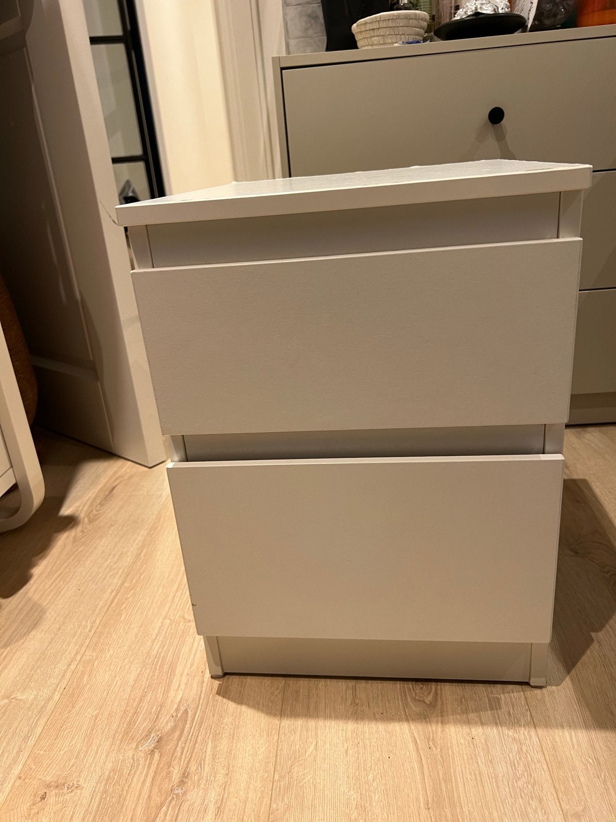 Ikea nachtkastje Kullen met 2 lades