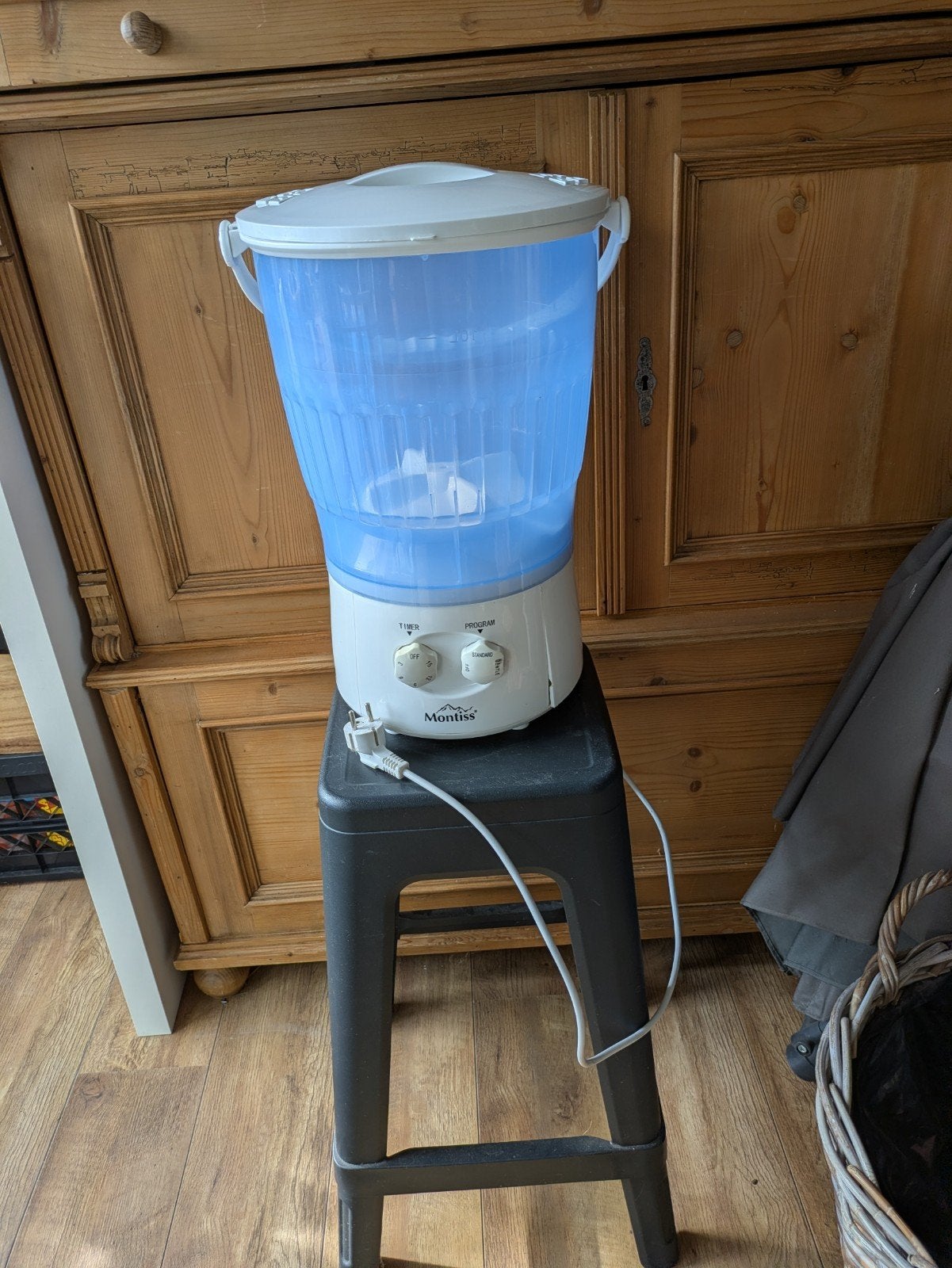 Compacte montiss camping wasmachine, Ophalen of Verzenden