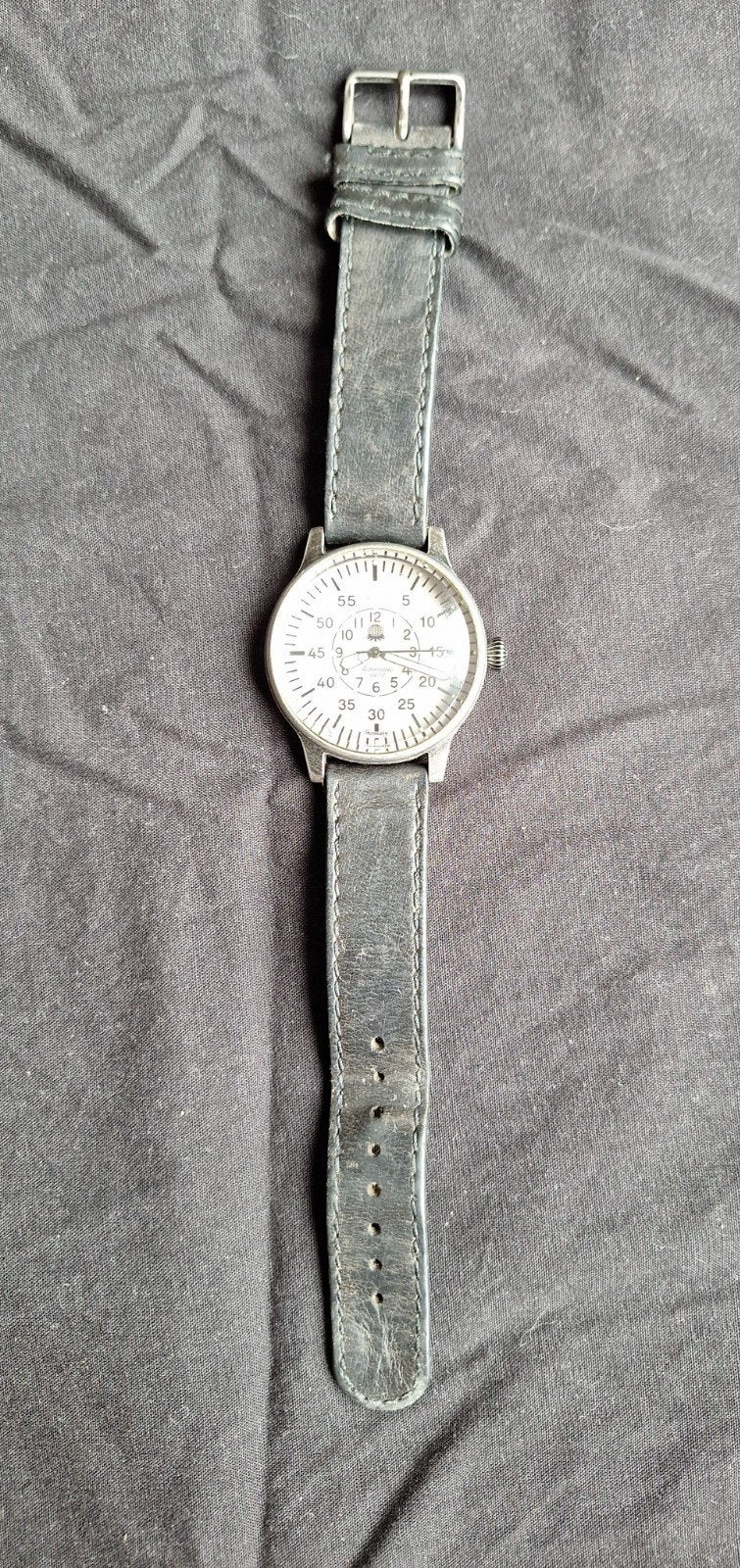 Reproductie LW Borduhr Aeromatic 1912 Beobachtungsuhr, Ophalen of Verzenden, Luchtmacht, Duitsland, Overige typen