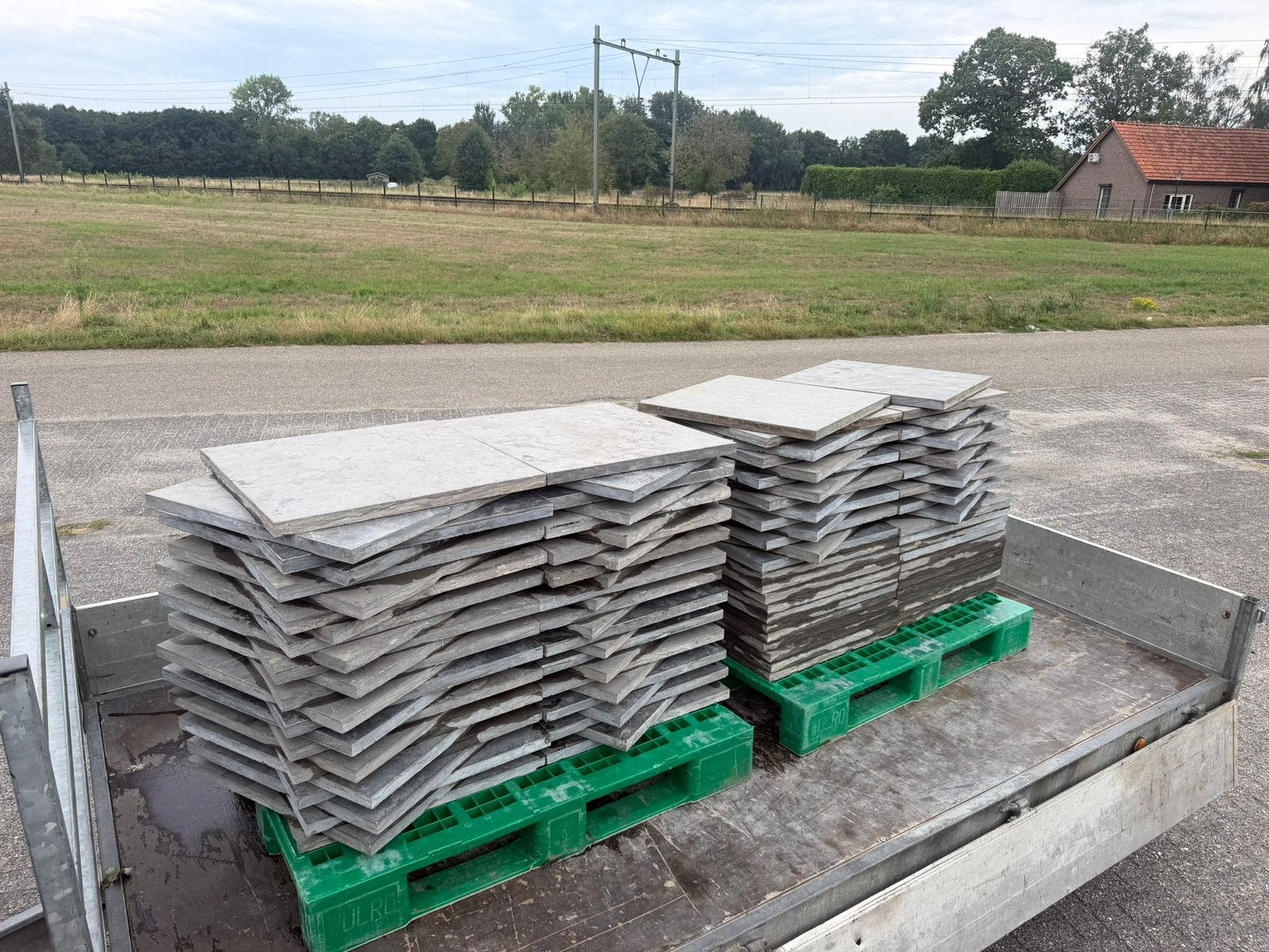 Natuurstenen tegels 60 x 60 cm|85m2|MOOIE KWALITEIT + PRIJS, Tuin en Terras, Tegels en Klinkers, Ophalen, Zo goed als nieuw, Natuursteen
