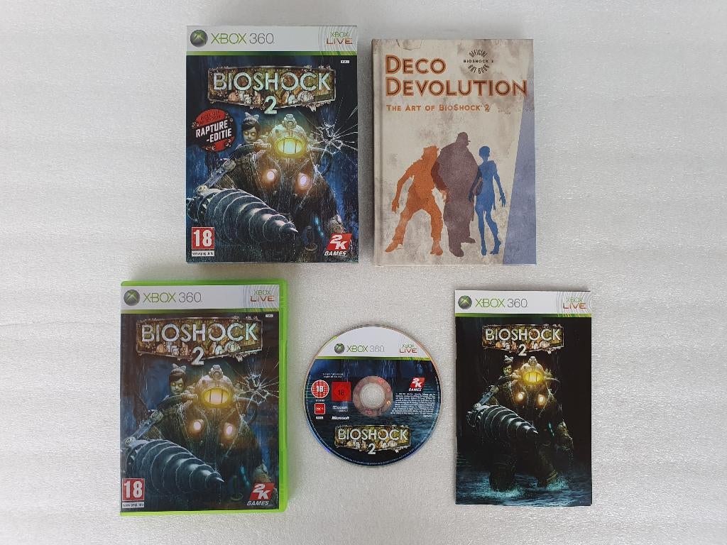 Xbox 360: Bioshock 2 - Rapture Edition, Avontuur en Actie, Gebruikt, Vanaf 18 jaar, 1 speler