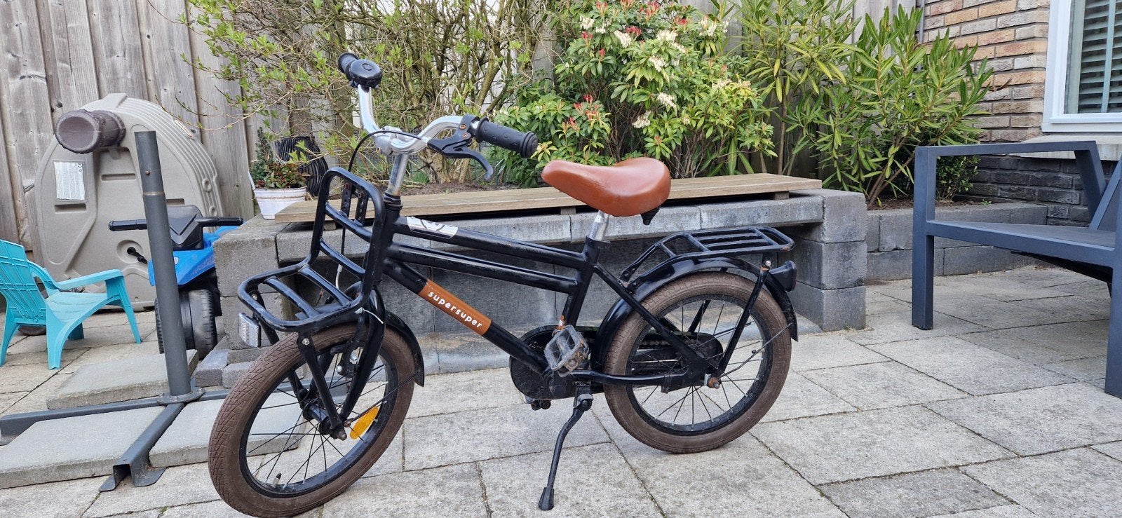 kinderfiets, Terugtraprem, Gebruikt, 14 tot 16 inch, Ophalen