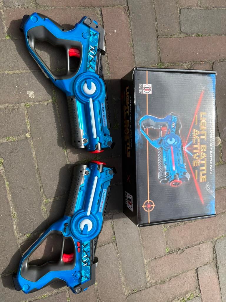 Lasergun Light Battle, Ophalen, Gebruikt