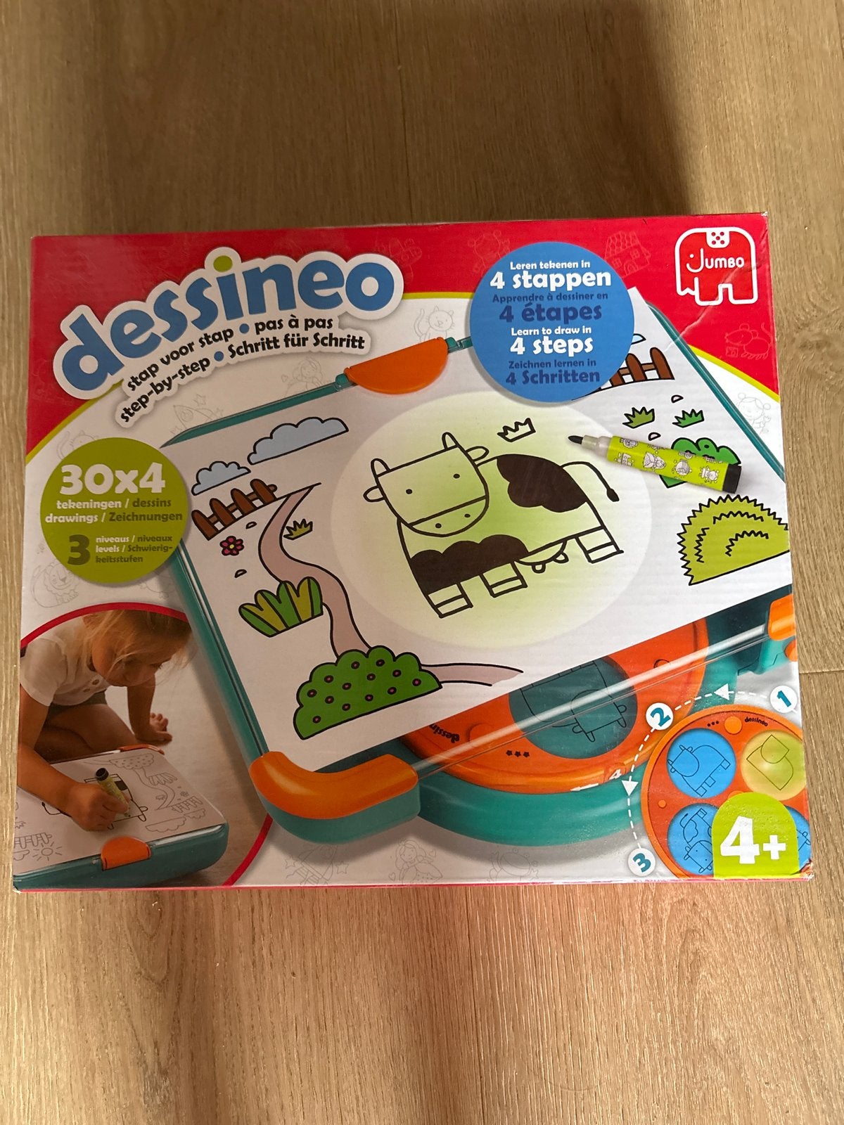 Dessineo Stap voor Stap Tekenen - Leer Tekenen in 4 Stappen, Ophalen, Zo goed als nieuw, Overige typen