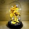 Roses of Eternity - Roos in glazen stolp met LED, Overige materialen, Ophalen of Verzenden, Nieuw