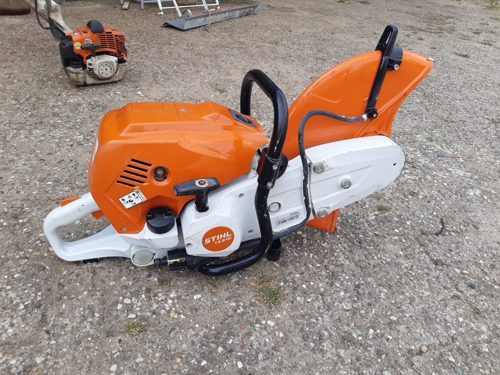 tk zgan Prof Stihl TS 910I bandenzaag doorslijper motorslijp, Tuin en Terras, Hand-tuingereedschap, Ophalen, Zo goed als nieuw