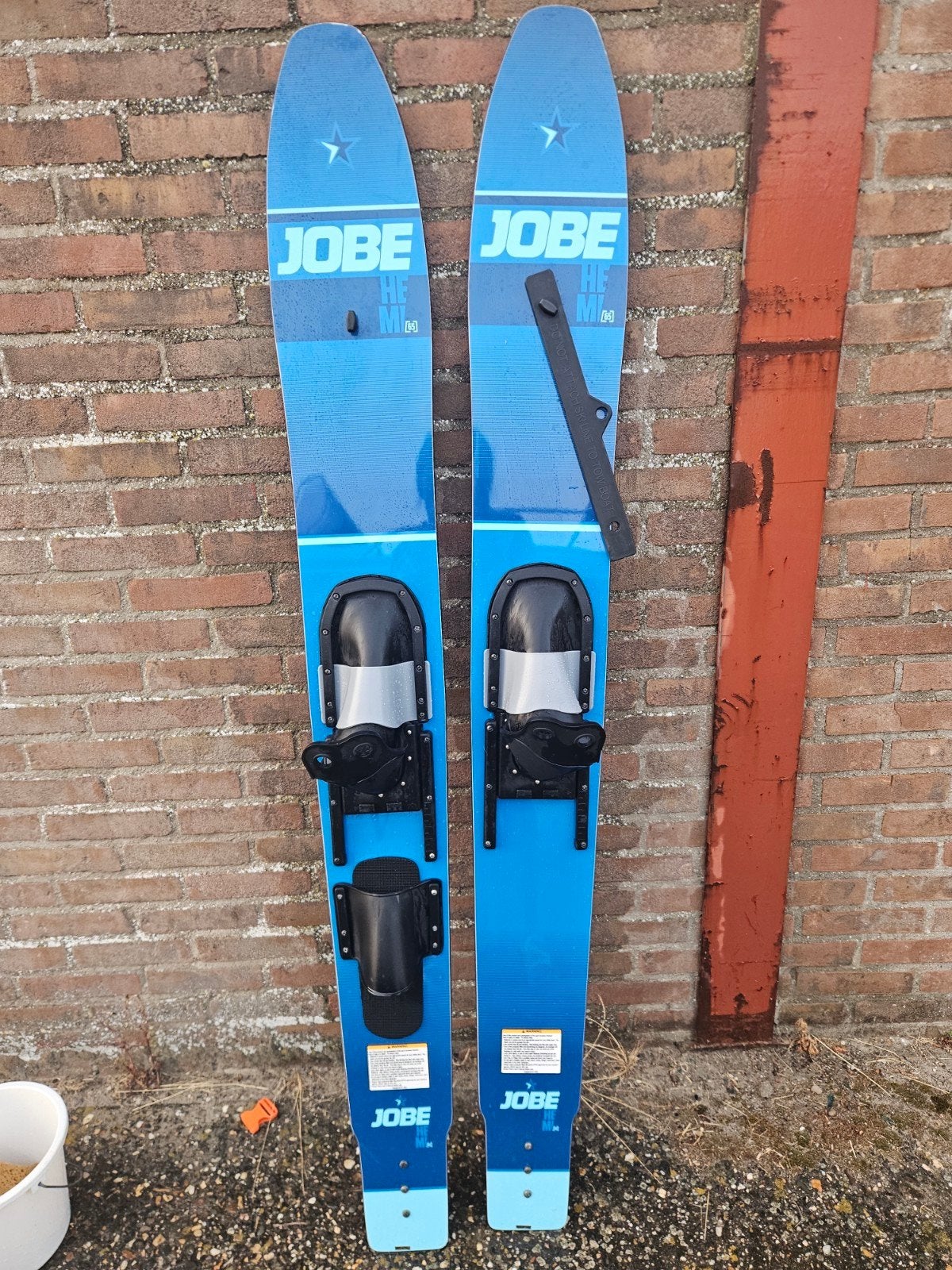 Jobe Hemi Combo waterski's met nieuw touw, Watersport en Boten, Waterski's, Ophalen, Met skitouw, Gebruikt, Waterski's