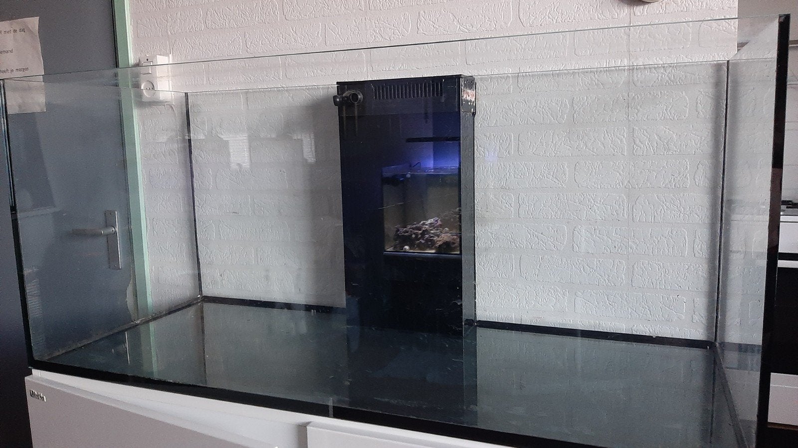 bieden, Ophalen, Gebruikt, Leeg aquarium