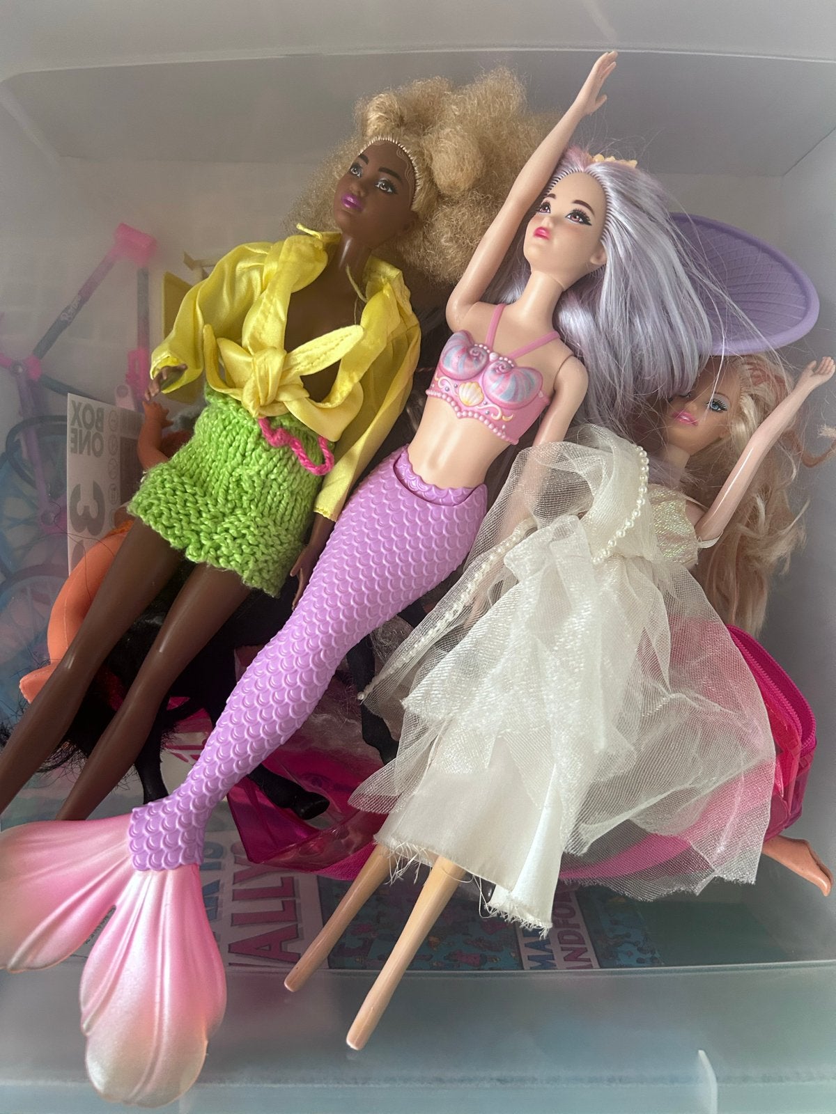 Grote collectie Barbies (nieuw en oud) met accessoires, Ophalen, Gebruikt, Barbie