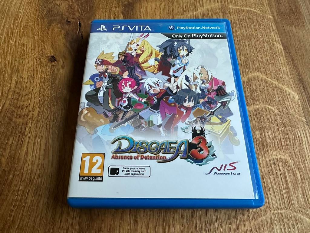 Disgaea 3: Absence of Detention, PlayStation Vita NIEUWSTAAT, Ophalen, 1 speler, Zo goed als nieuw, Role Playing Game (Rpg)
