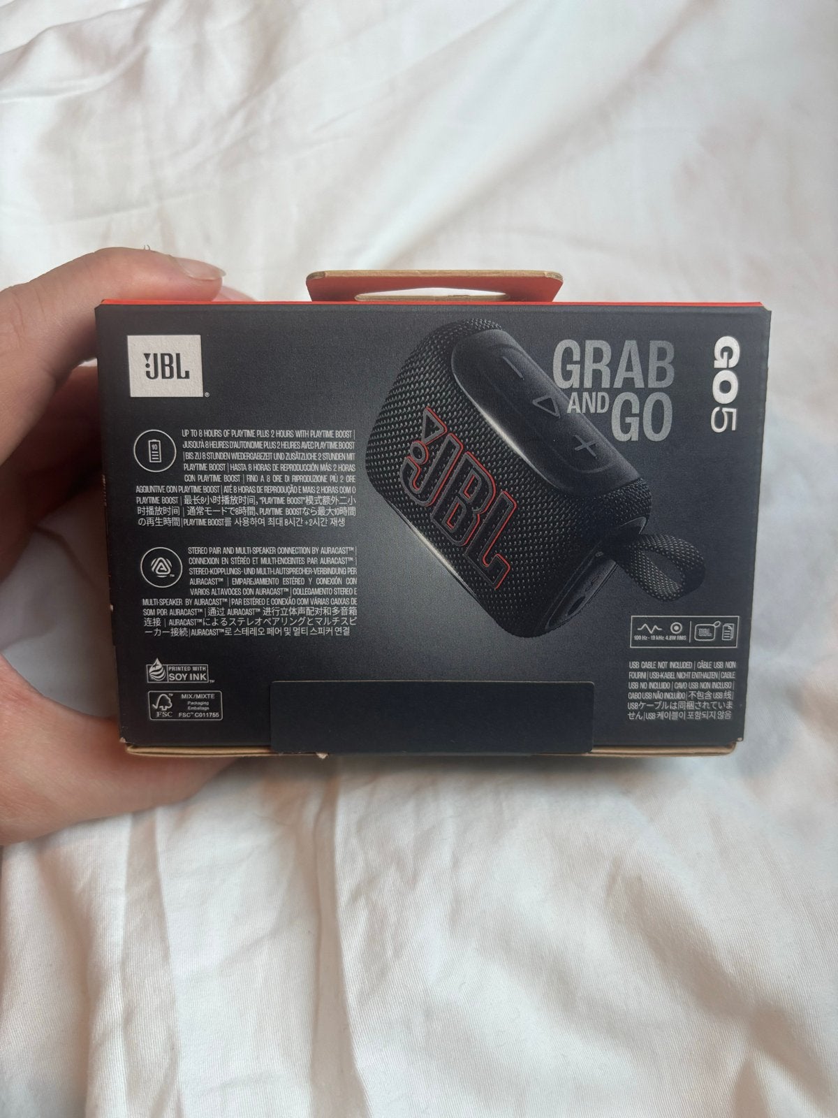 Foto 3 van JBL GO5 Draagbare Bluetooth Speaker - Nieuw in Doos