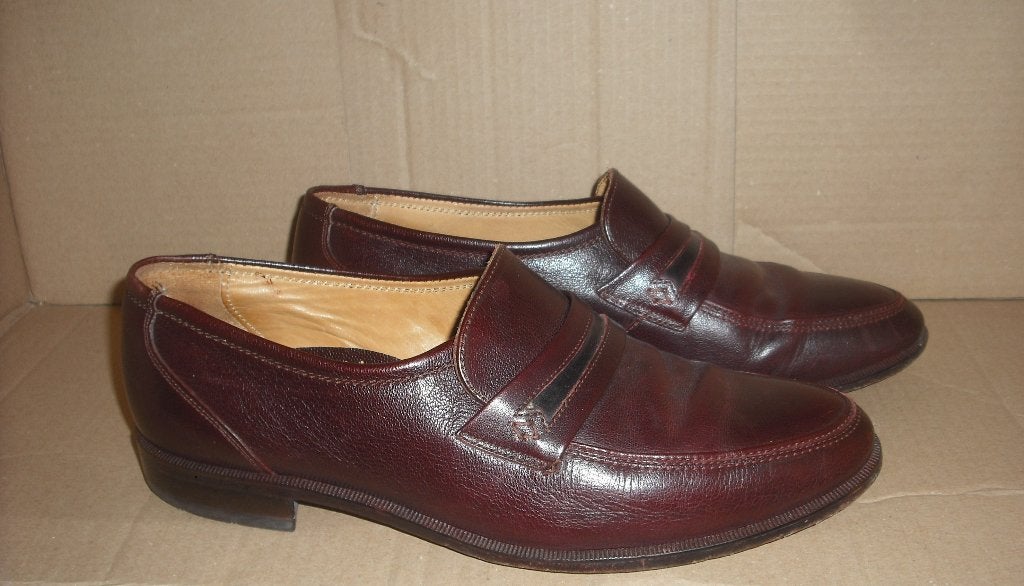 herenschoenen / instappers maat: 41  merk :Van Lier, Kleding | Heren, Schoenen, Loafers, Bruin, Van Lier, Ophalen of Verzenden