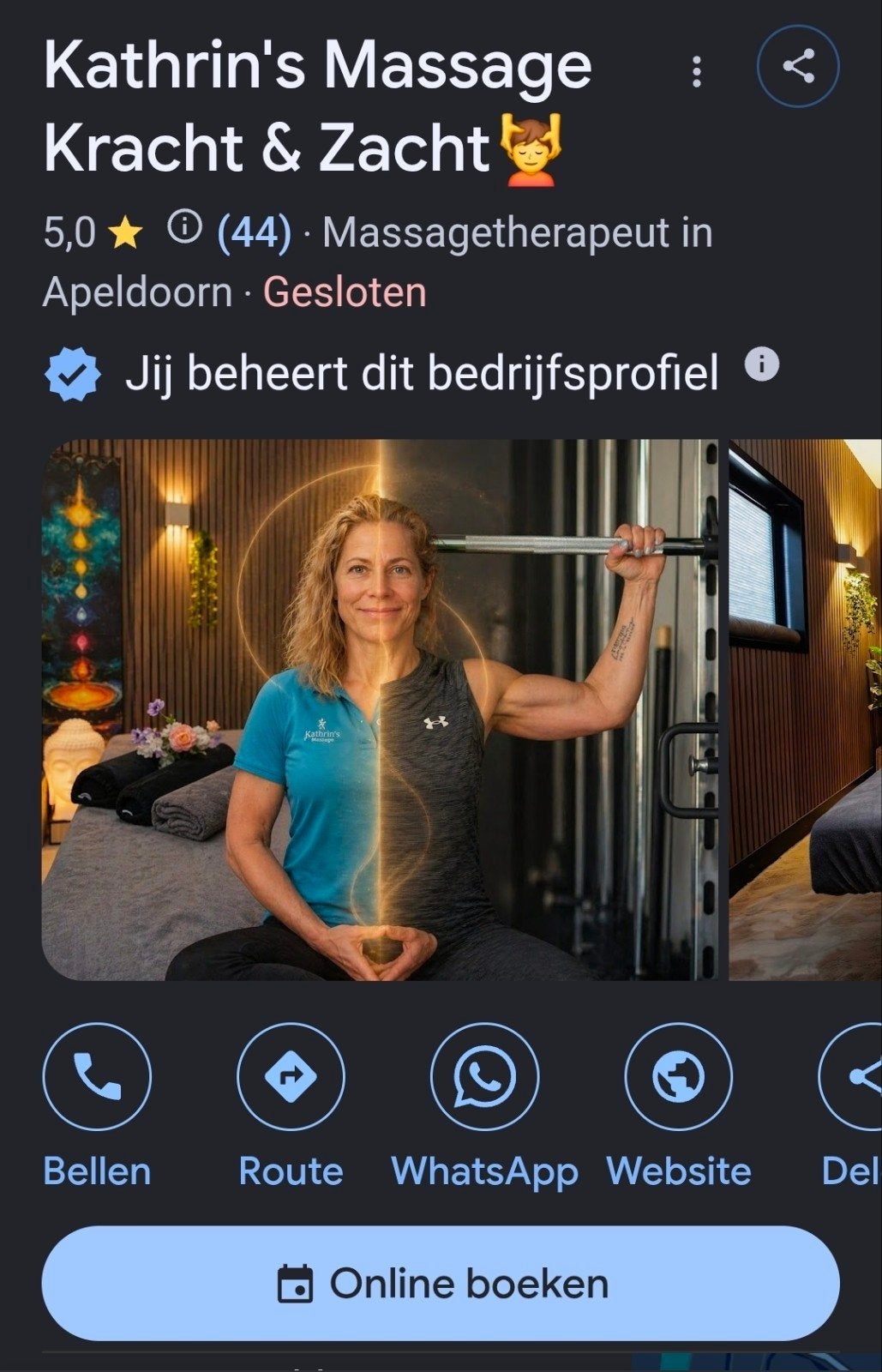 Prof. Ontspannings- & Sportmassage, Diensten en Vakmensen, Ontspanningsmassage