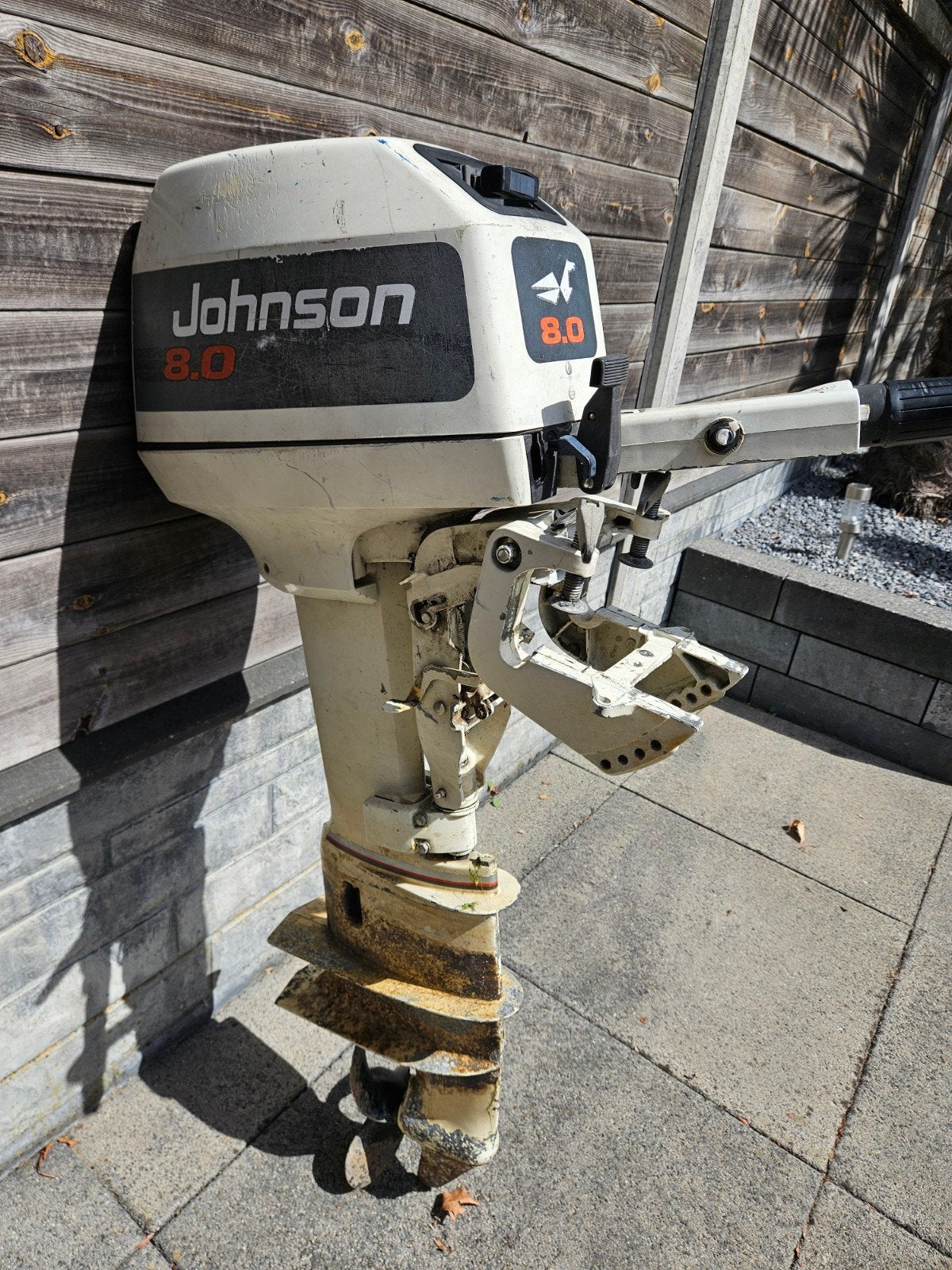 Johnson 8 pk langstaart 2 takt., Ophalen, Gebruikt, 5 tot 10 pk, Buitenboordmotor