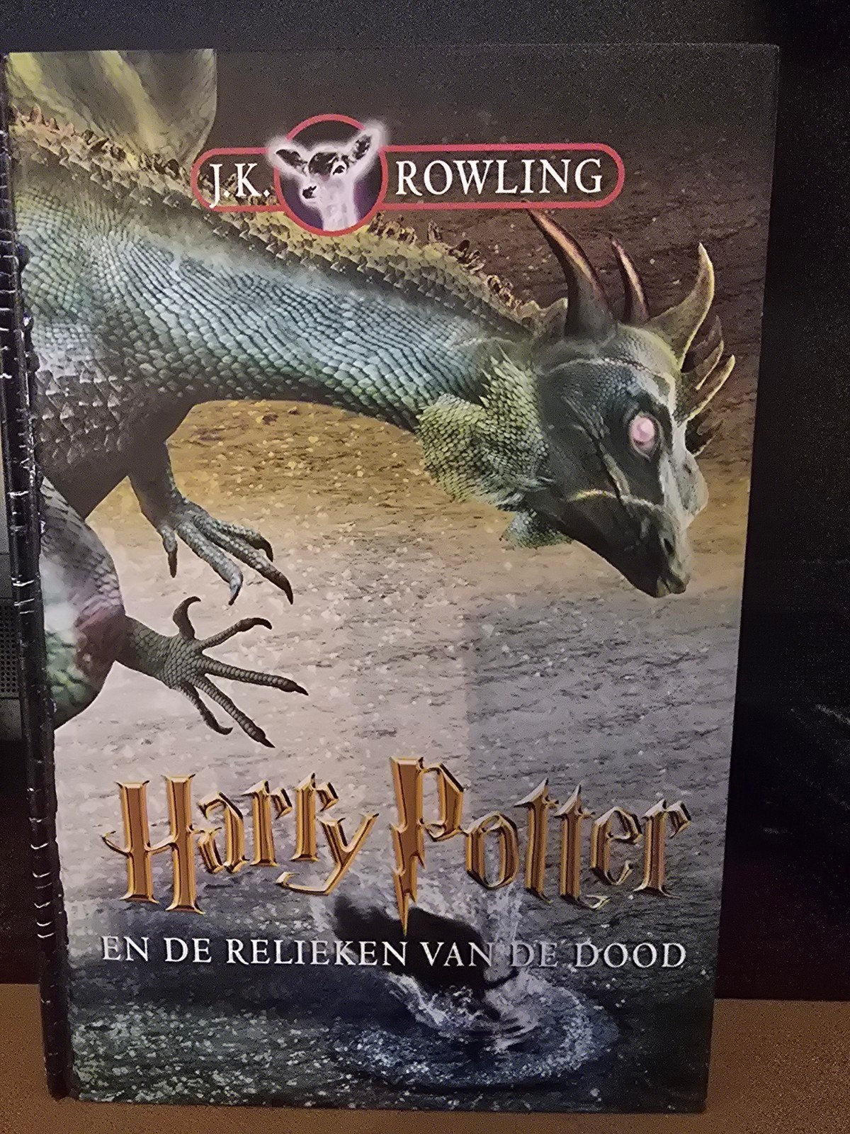 Harry Potter en de Relieken van de Dood - Hardcover, Verzamelen, Harry Potter, Ophalen of Verzenden, Zo goed als nieuw, Boek of Poster