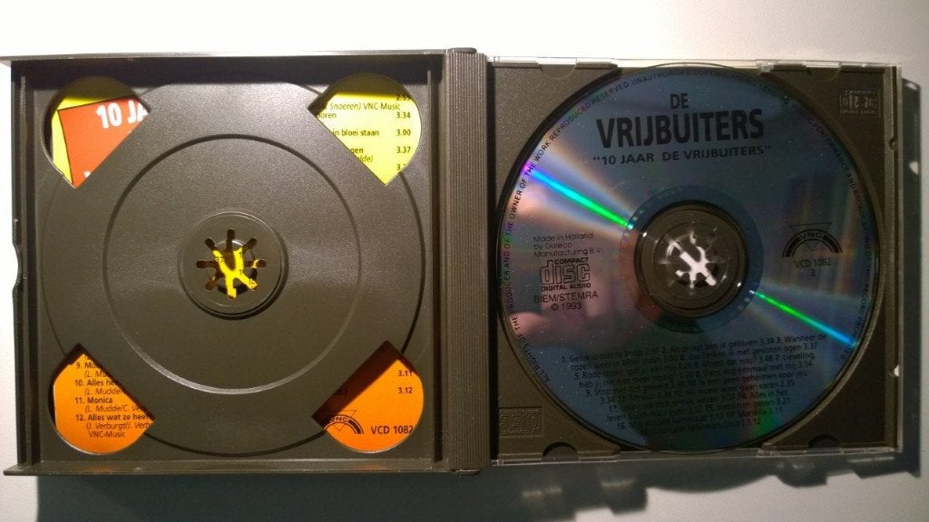 De Vrijbuiters - 10 Jaar De Vrijbuiters, Ophalen of Verzenden, Zo goed als nieuw, Levenslied of Smartlap, Album