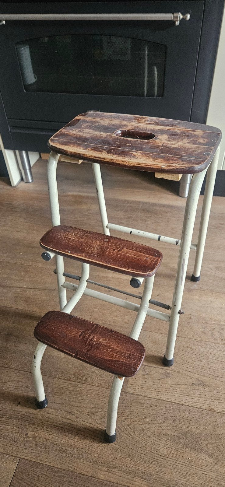 Vintage Brabantia keukentrapkruk - Jaren '50/'60, Ophalen