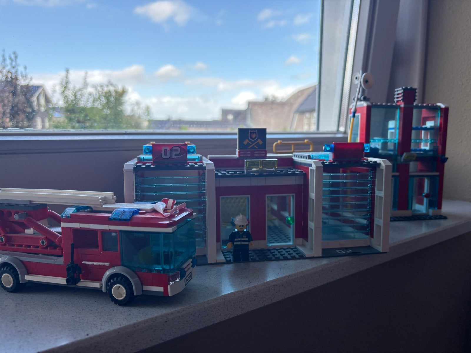 Lego 7208 Brandweerkazerne, Kinderen en Baby's, City, Lego, Ophalen of Verzenden, Zo goed als nieuw