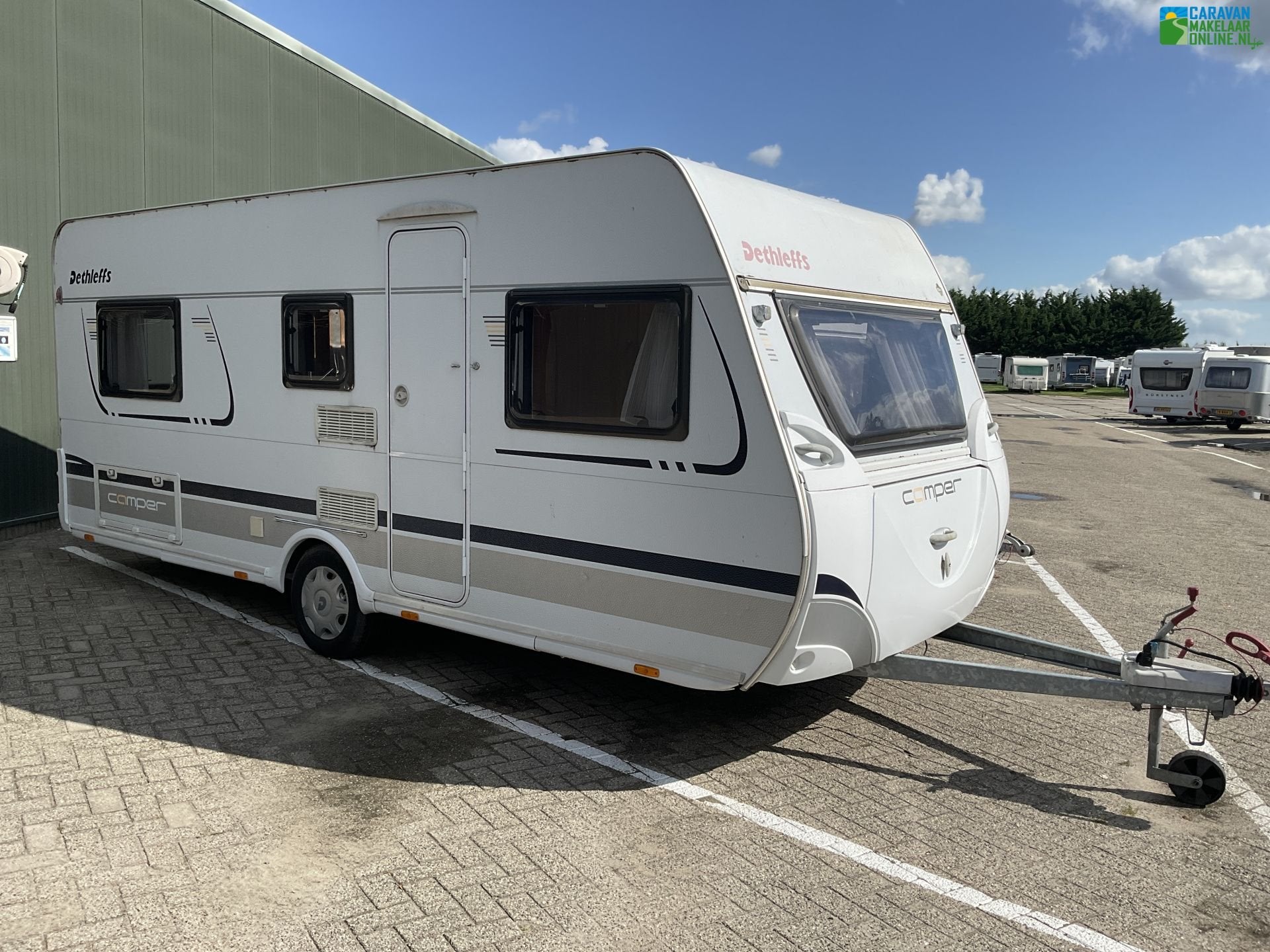 Dethleffs Camper 510 V Enkele bedden, Rondzit, Bedrijf, Dethleffs, 5 tot 6 meter