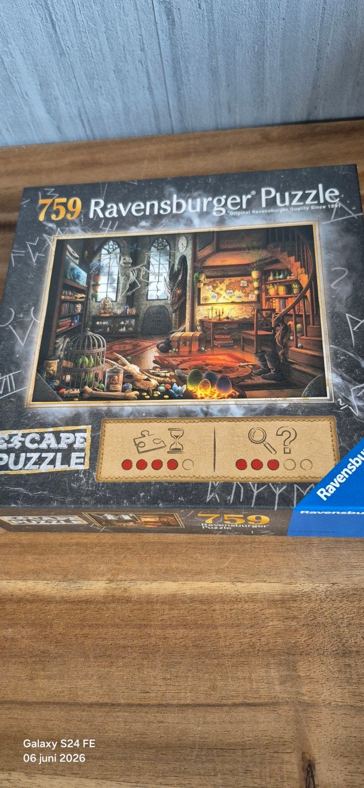 Ravensburger Escape Puzzle 759 stukjes, Ophalen