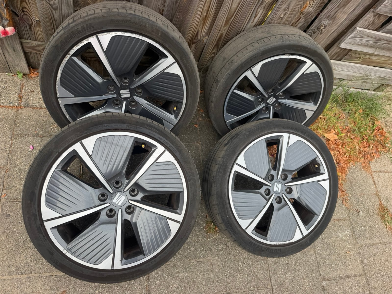 Originele SEAT LEON velgen, zonder banden., Ophalen of Verzenden, Gebruikt, Overige typen, Peugeot