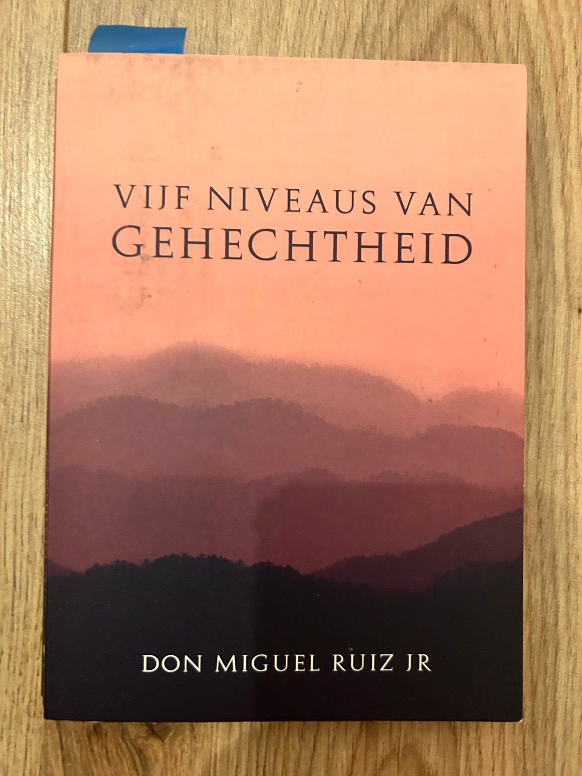 Vijf Niveaus van Gehechtheid - Don Miguel Ruiz Jr., Ophalen of Verzenden, Zo goed als nieuw, Spiritualiteit algemeen, Achtergrond en Informatie