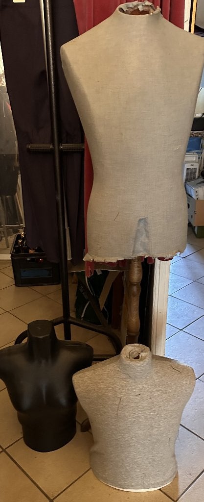 3 x paspop torso 2 heren en 1 dame, Ophalen, Gedragen